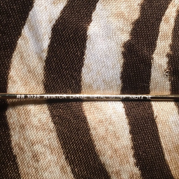 Ray-Ban Gold AVIATOR GRADIENT - Picture 5 of 6